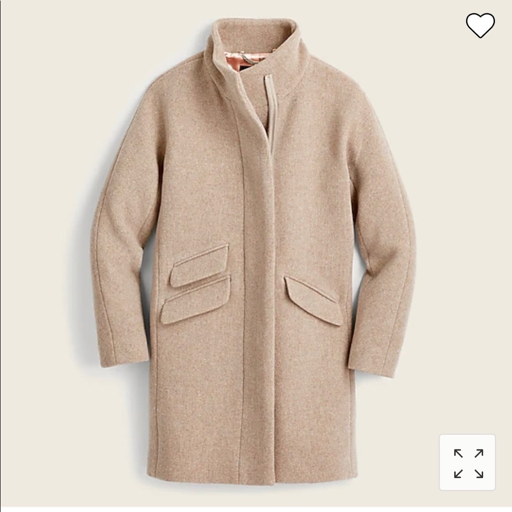 Jcrew Women’s Italian Stadium Cloth Coat Size 2